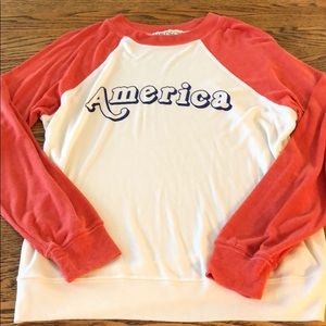 Wildfox America Baseball Style L/S